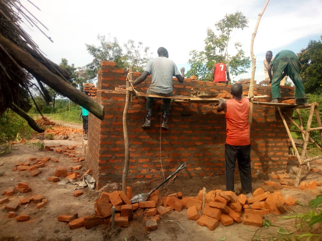 Walls almost completed